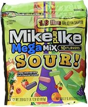 MIKE AND IKE® 28.8OZ MEGA MIX SOUR STAND UP BAG 6CT CASE