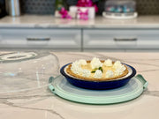 Top Shelf Elements Pie Carrier, 12 Inch Plastic, Green