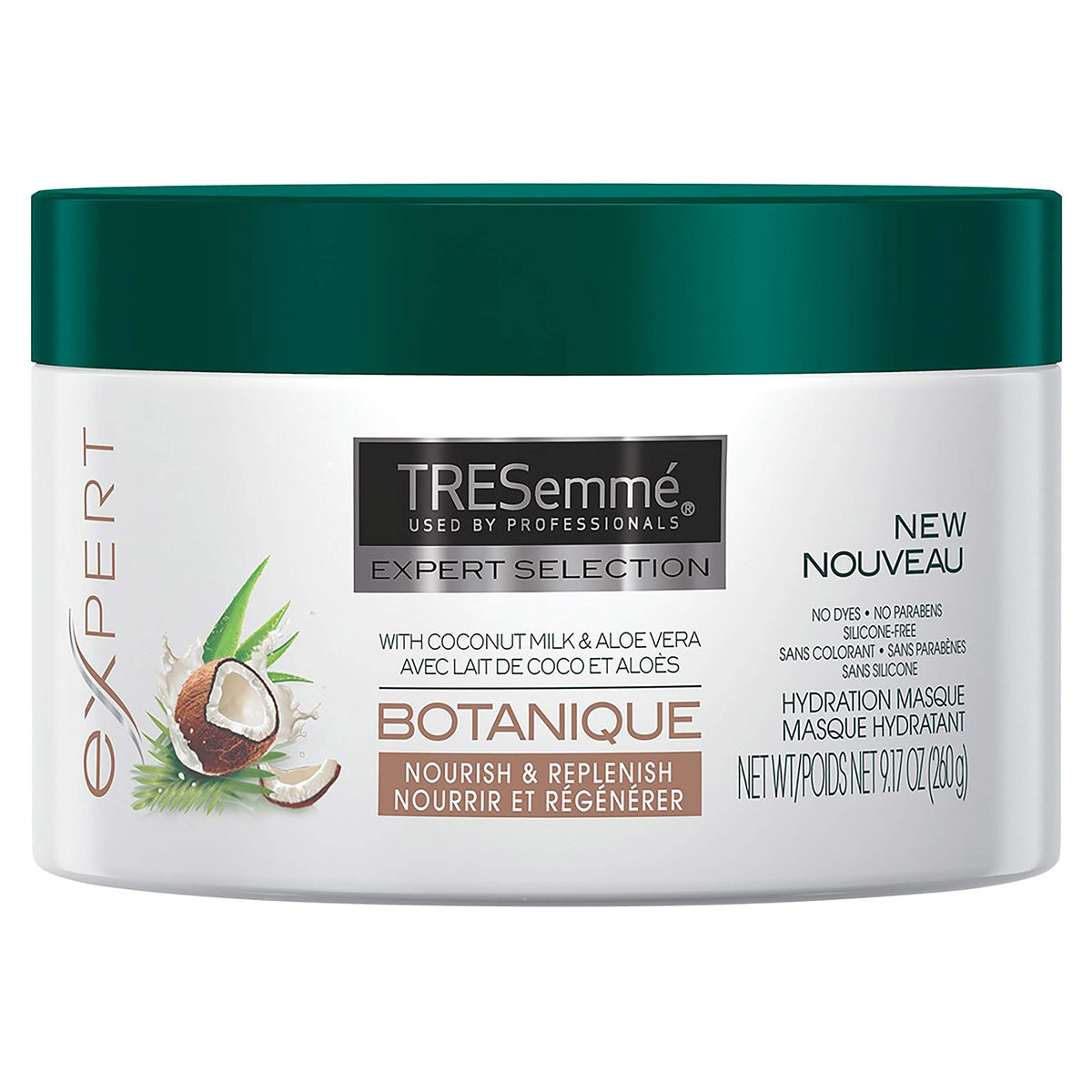 TRESemmé 9.17 Ounce (Pack of 1) / Hydrating Mask, Nourish and Replenish / Nourish and Replenish Hair Masks
