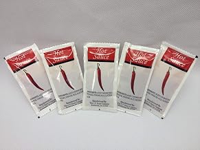 Commodity Dressing Hot Sauce, 7 Gram -- 200 per case.