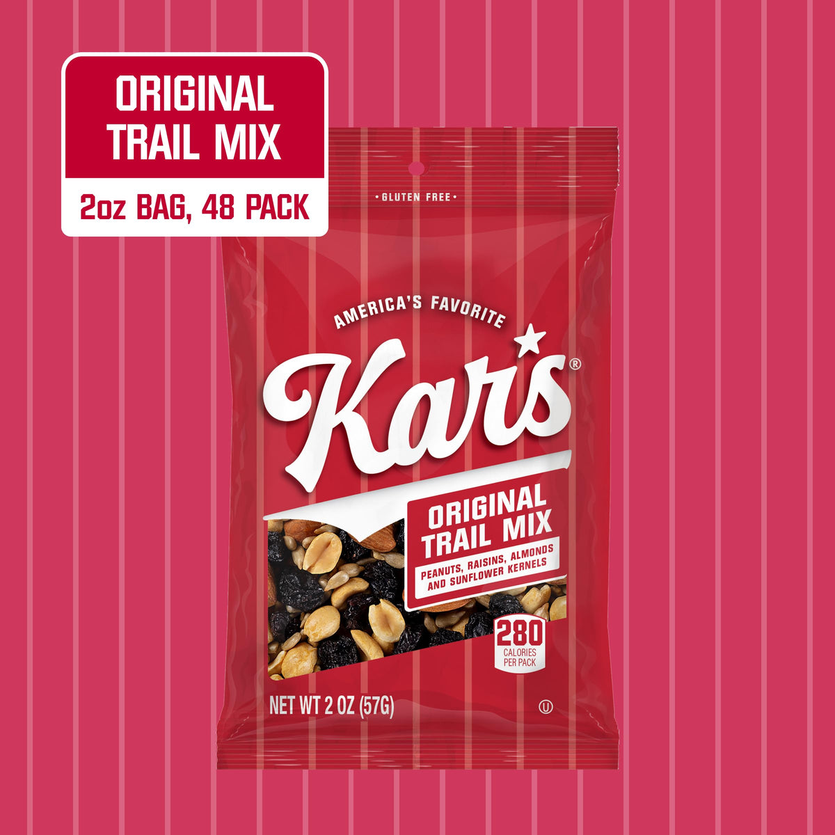 Kar's Original / 2 Ounce (Pack of 48) / 1 Snack & Trail Mixes