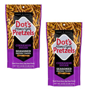 Dot's Cinnamon Sugar Pretzels - Pack of 2-16 oz Bags - Delicious Tasting Pretzels the Whole Family is Sure to Love - Great for Sharing or Stocking the Pantry by Dot's Homestyle