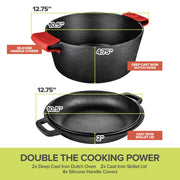 Modern Innovations 1 / 1 Pack / Black Dutch Ovens