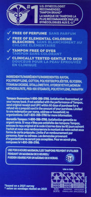 Cardboard Applicator Tampons by Tampax – 40 Count (Pack of 1), Cotton, Model 7301024751