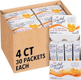 Crystal Light Sugar-Free Orange On-The-Go Powdered Drink Mix 120 Count | Zero Sugar & 10 Calories, Gluten-Free, Kosher & Sugar-Free, Just Pour into Water, Great for Guilt-Free
