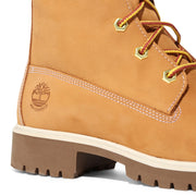 Women's Premium 14 Inch Lace Up Waterproof Boot by Timberland – 9, Leather, Wheat