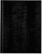 Blueline A7BLK Executive Notebook College/Margin Rule 9 1/4 x 7 1/4 White 150 Sheets