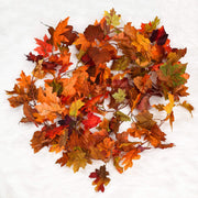 Lvydec Artificial Maple Leaf Garland, 5.9ft, Mixed Color, 2 Pack