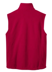 Fleece Vest by Port Authority – X-Large, Polyester, True Red, Model SNM-620695