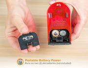 Office Battery Pencil Sharpener by Bostitch – Plastic, Orange, Model BPS2-Orange