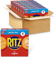 Ritz Original Crackers, Snacks for Kids and Adults, Bulk Lunch Snacks, Party Size, 6-27.4 oz Boxes