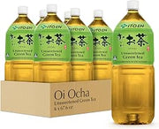 ITO EN Oi Ocha Green Tea, Sugar Free, 2 Liter Bottle, 67.6 Ounce (Pack of 6)