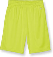 Champion Boy's Cotton Shorts, Boys' Gym Shorts, Cotton, Large C Logo, Graphics, 8"