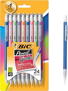 BIC Xtra-Sparkle Mechanical Pencil, Medium Point (0.7 mm), 24-Count, Pack of 36