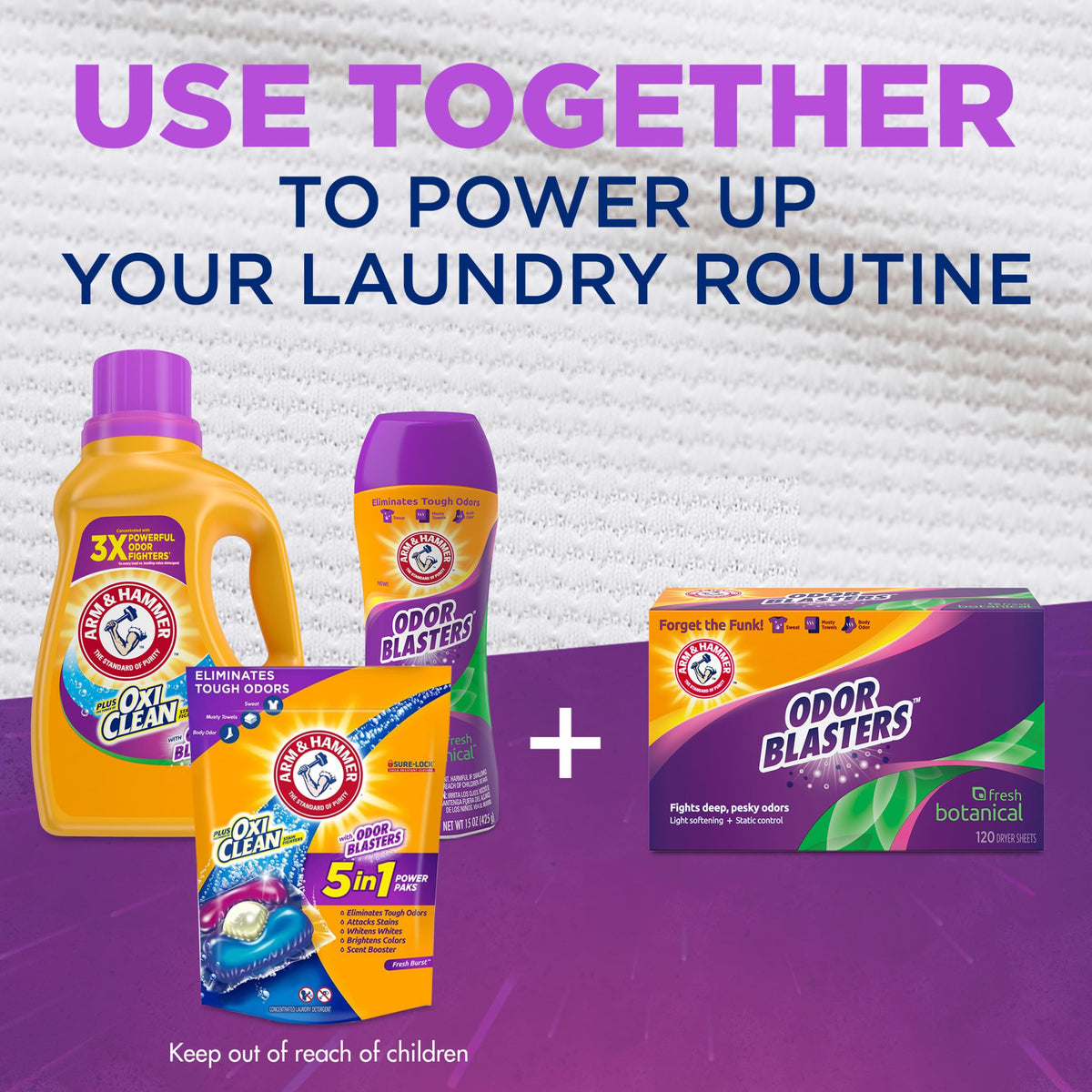 Arm & Hammer 80 Count (Pack of 6) / 6 Dryer Sheets