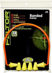 Peltor Sport Banded Style Hearing Protector, 3 Pair, Noise Reduction Rating (NRR) 28 dB, Lightweight Ear Muffs Alternative, Soft & Comfortable Plugs, Ideal For Range, Shooting & Hunting (97065)