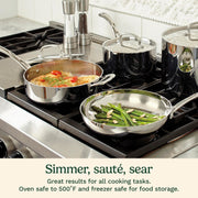 Cuisinart Silver / 13-Piece / Cookware Set Cookware Sets