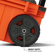 KLEIN TOOLS Rolling / Orange / 250.0 pounds Tool Boxes
