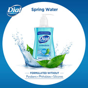 Antibacterial Liquid Hand Soap Spring Water 7.5oz by Dial – 7.5 Fl Oz (Pack of 12), Blue, Pack of 12, Model 02670CT