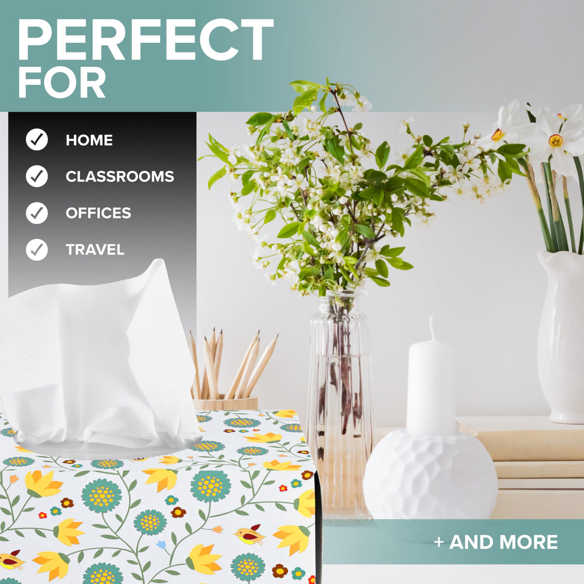 Stock Your Home 8 Pack / White / 8 Paper & Plastic