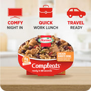 HORMEL COMPLEATS Chicken Burrito Bowl / 9 Ounce (Pack of 6) / 6 Seasoned Rice