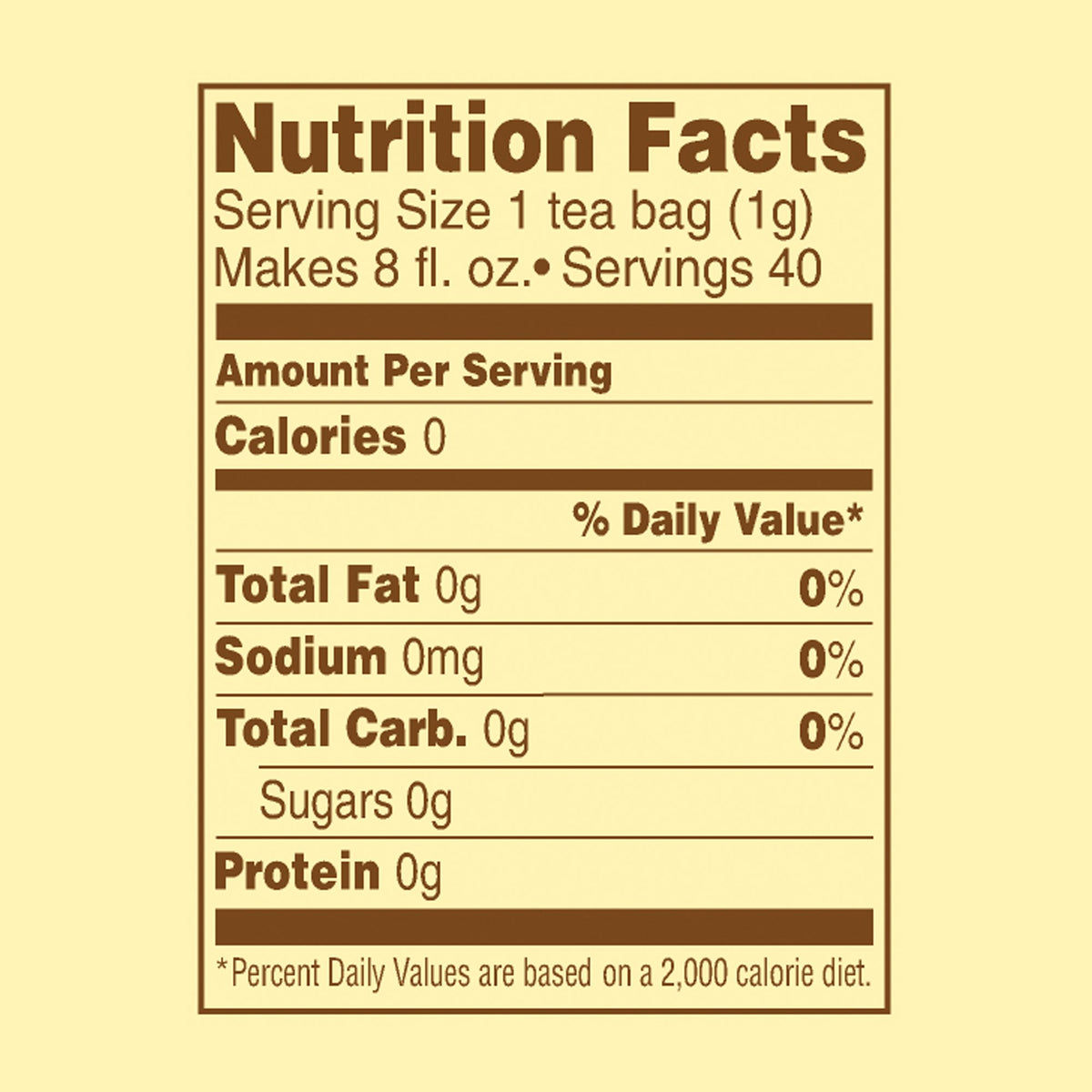 Herbal Tea by Celestial Seasonings – 40 Count, No Color, Model 00707340536