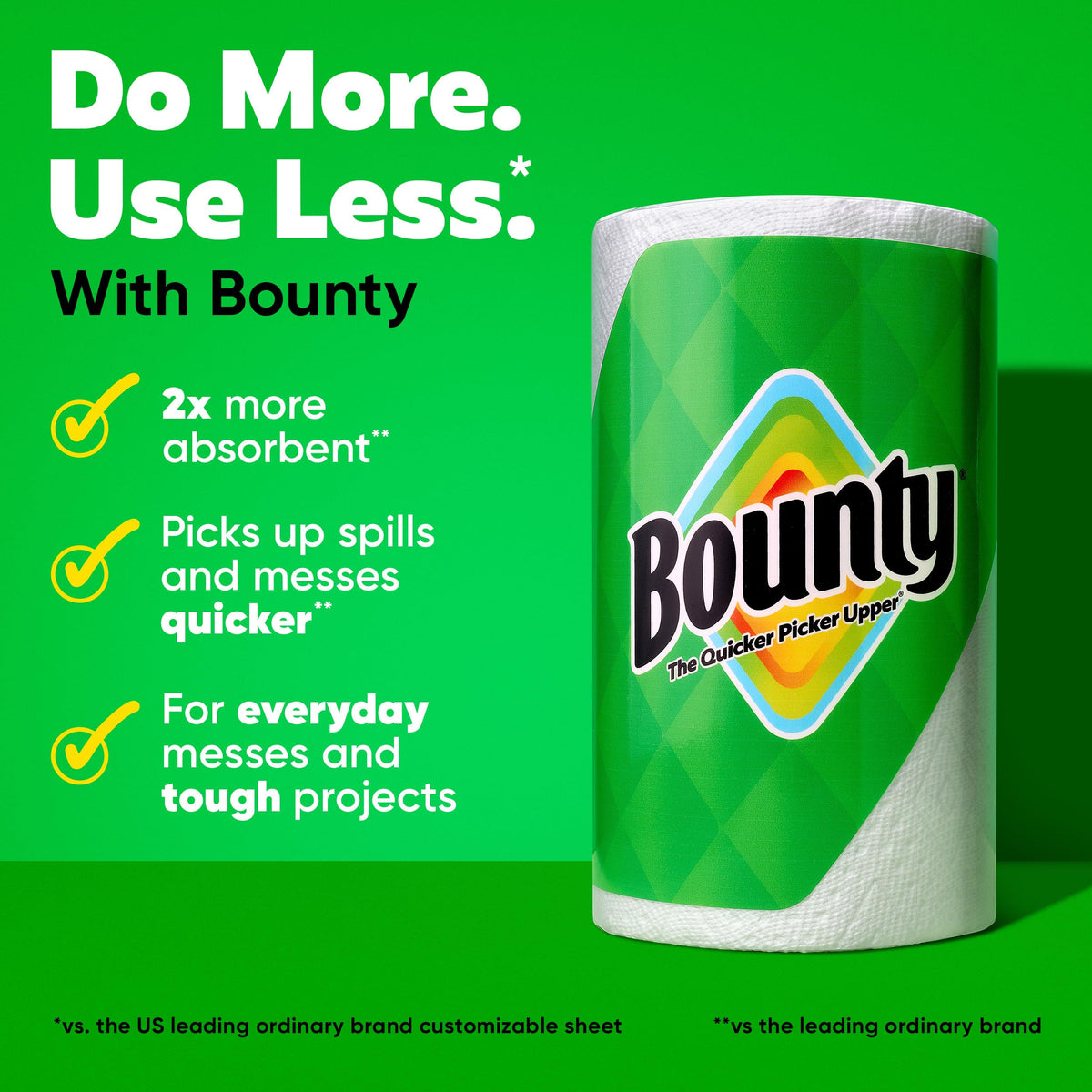 Bounty 87 sheet (Pack of 4) / White / Full Sheet Paper Towels Paper Towels