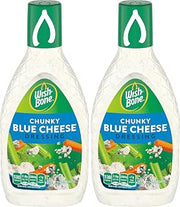Wish-Bone Chunky Blue Cheese Salad Dressing, 15 FL OZ (Pack of 2)