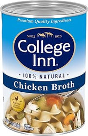 College Inn 99% Fat Free Chicken Broth, 14.5 oz | CI Broth Can - Chicken 14.5 oz