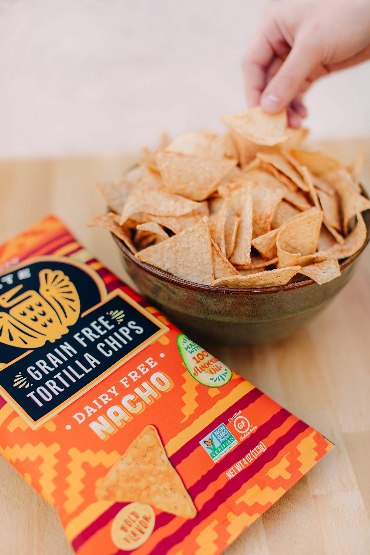 Siete Nacho / 5 Ounce (Pack of 12) / 12 Tortilla