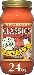 CLASSICO Pasta Sauce, Vodka Sauce, 24 oz Jar