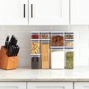 OXO 10-Piece Set / White / 10 Piece Set Kitchen Storage & Organization Accessories