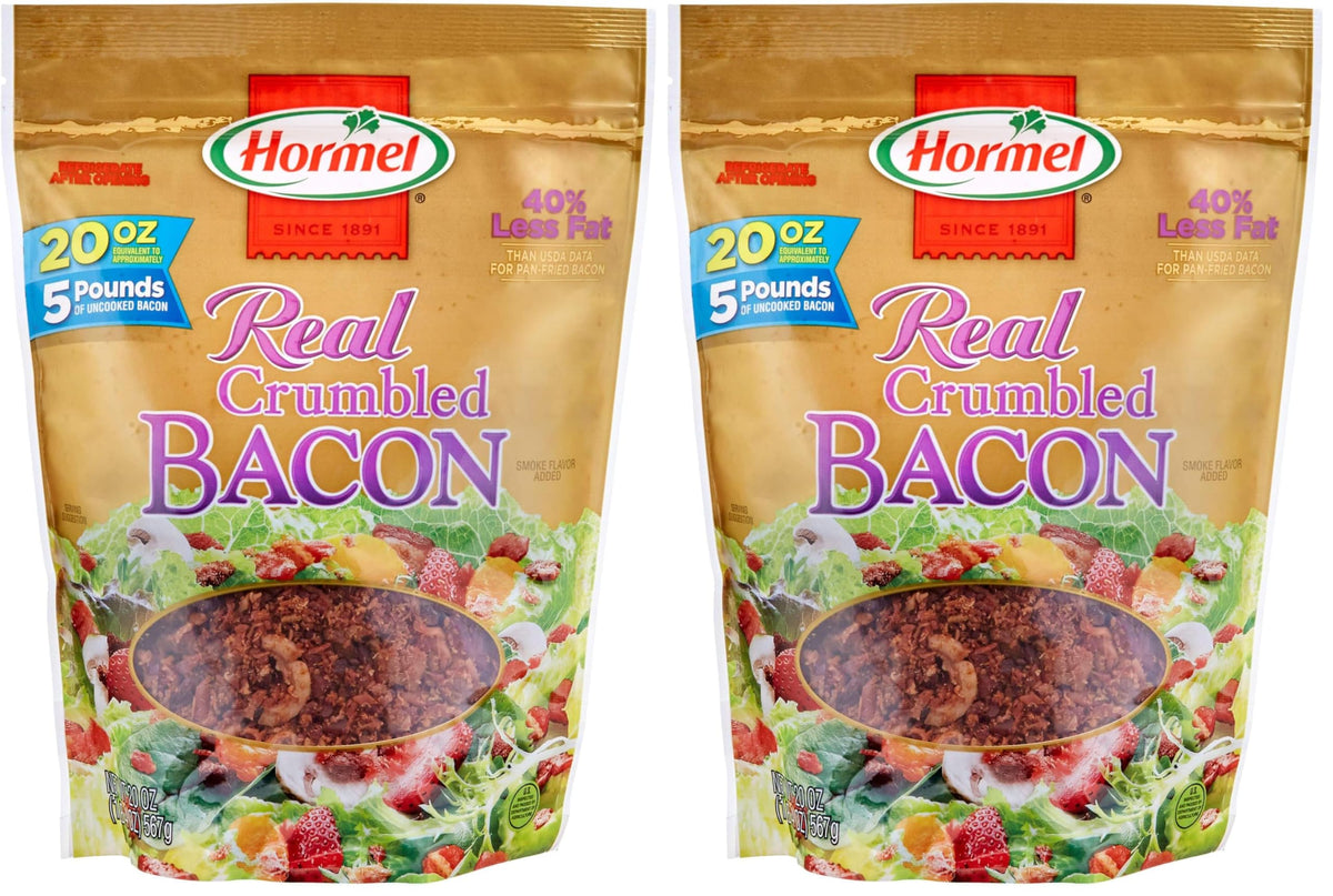 Hormel Bacon / 20 Ounce (Pack of 2) / 1 Bacon Bits