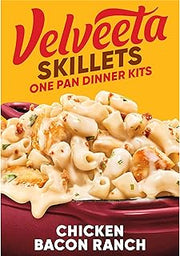 Velveeta Skillets One Pan Dinner Kit, Chicken Bacon Ranch, 11.5 oz Box