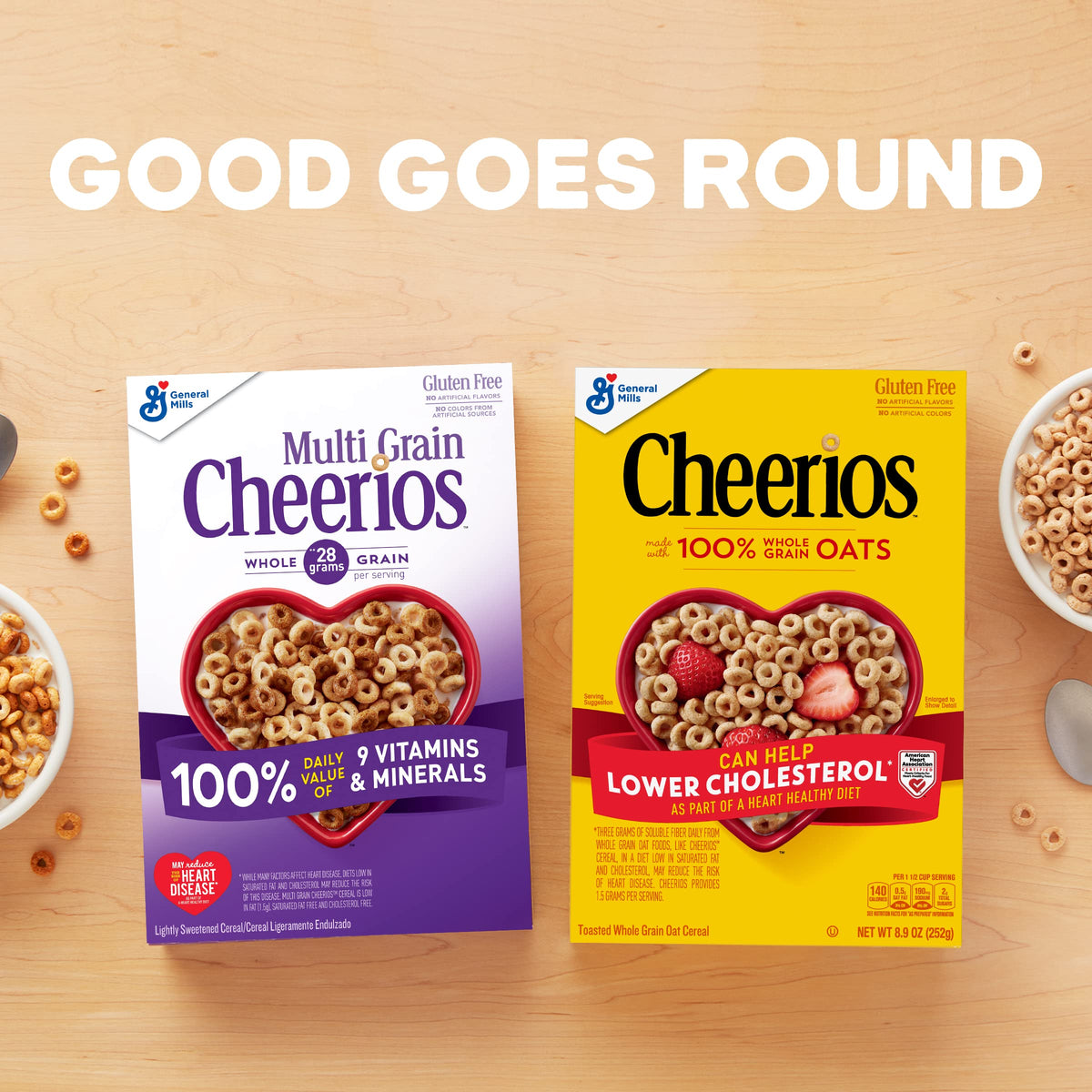 Cheerios Multi Grain / 18 Ounce (Pack of 4) / 1 Cold Cereal