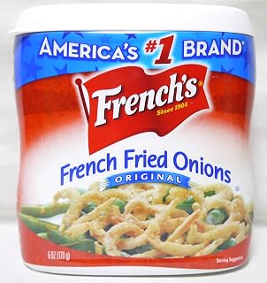 French's French Fried Onions, Original, 6-Ounce Can (Pack of 6)
