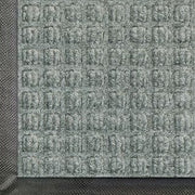 WaterHog Commercial-Grade Entrance Mat, Indoor/Outdoor Floor Mat 8' Length x 4' Width, Medium Grey by M+A Matting