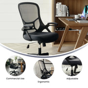 Flash Furniture Dark Gray / Set of 1 / Contemporary Home Office Desk Chairs