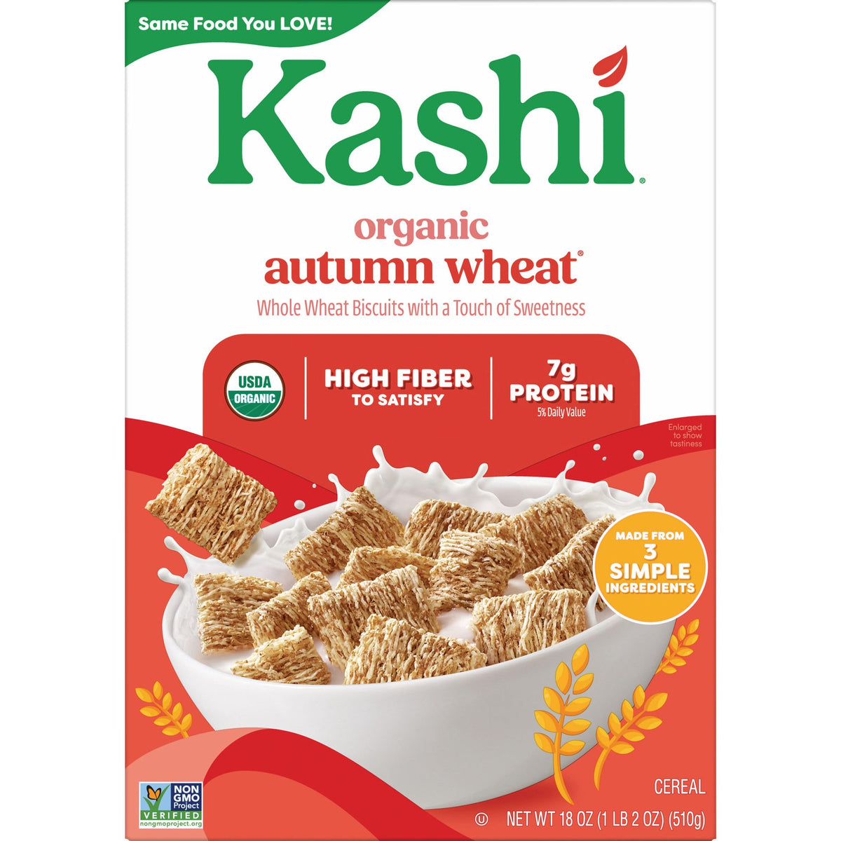 Autumn Wheat Breakfast Cereal 18oz by Kashi – 18 Ounce (Pack of 1), No Color, Model 00018627116127