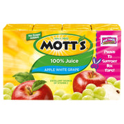 Mott's Apple White Grape / 6.75 Ounce (Pack of 1) / 1 Fruit Juice