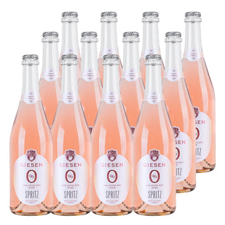 0% Dealcoholized Rose Spritz 750ml (Case by Giesen – 25.4 Fl Oz (Pack of 12), Pack of 12