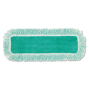 Rubbermaid FGQ41800GR00 Hygen Dust Pad with Fringe, Case of 6