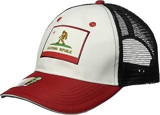 Headsweats Performance Trucker Hat for Men and Women Bigfoot Collection, White, One Size