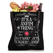 Anfim Name Its A Anfim Thing You Wouldn't Understand Tote Bag by Funny Vintage Anfim Name T-Shirts And Gifts – 16 inches, White, Model AQCPMJX72Q6US_16INCHES