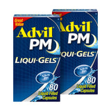 PM Liqui-Gels Pain Reliever and Nighttime Sleep Aid by Advil – Pack of 2, gel, Pack of 2, Model 305730167970
