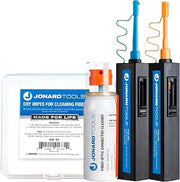 Jonard Tools TK-182RF Refill Kit for TK-182 Fiber Optic Connector Cleaning Kit