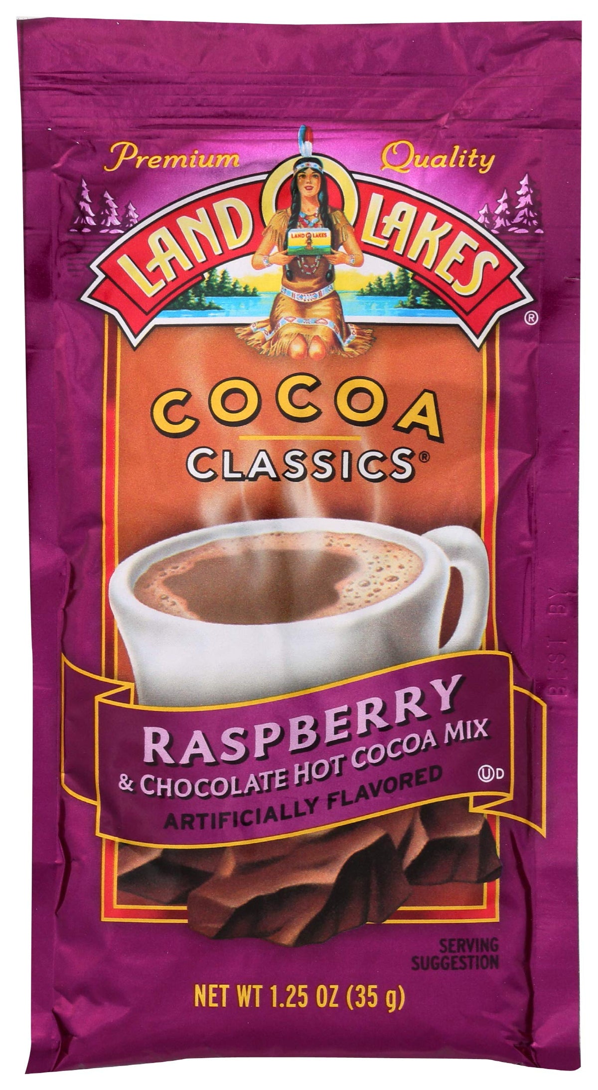MIX COCOA CLSC RASPBRY by Land O Lakes – 1 Count (Pack of 1), Model 87303
