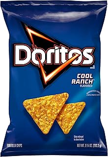 Doritos Tortilla Chips Cool Ranch Bag, 9.25 Oz