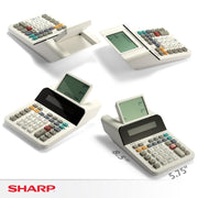 Sharp Compact / Calculator / White Printing