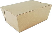 SOUTHERN CHAMPION TRAY SCT ChampPak Carryout Boxes, #4, 7.75 x 5.5 x 3.5, Kraft, Paper, 160/Carton